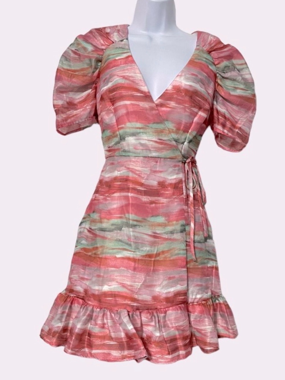 Aidan Mattox Multicolor Dress - Picture 4 of 9